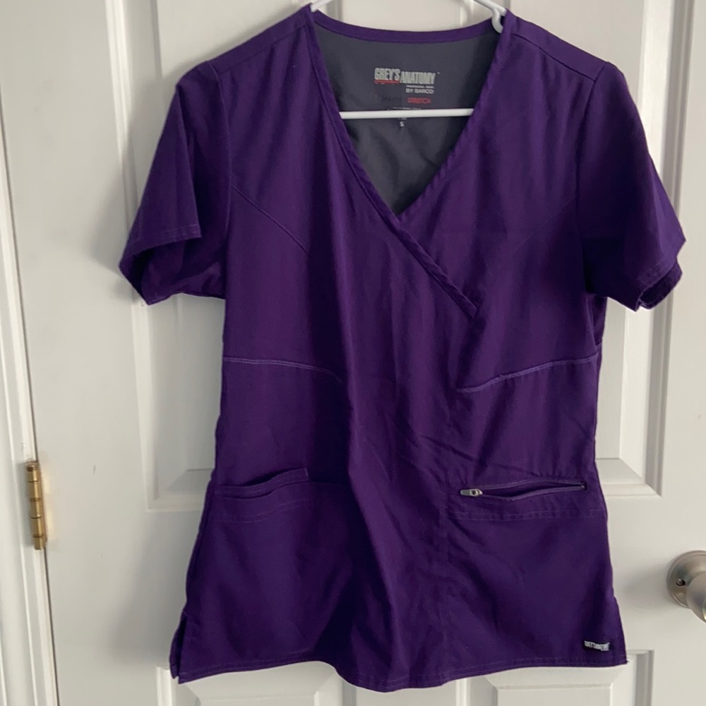 Grey's Anatomy Purple Women's Top